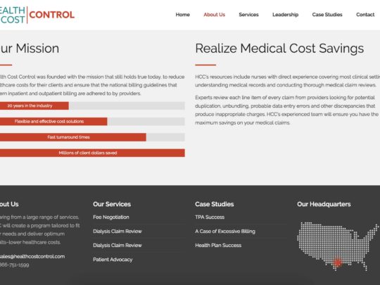 Health Cost Control